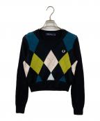 FRED PERRYフレッドペリー）の古着「ニット」｜ブラック