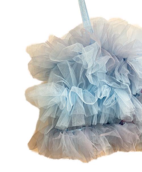 VIVIANO（ヴィヴィアーノ）VIVIANO (ヴィヴィアーノ) JURK Tulle Bustier ライトブルー サイズ:Freeの古着・服飾アイテム
