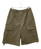 KISHIDAMIKIキシダミキ）の古着「"borrow" baggy trousers」｜オリーブ