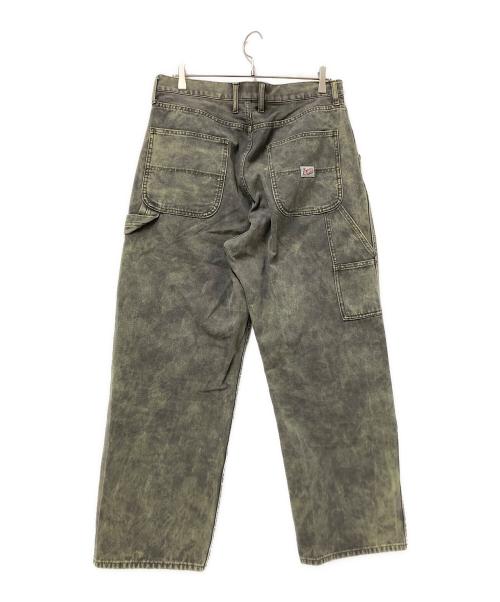 X-LARGE（エクストララージ）X-LARGE (エクストララージ) OVERDYED WORK PANTS オリーブ サイズ:34の古着・服飾アイテム