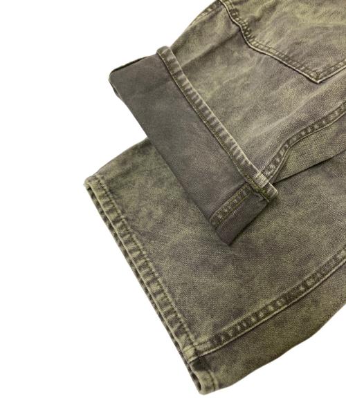 X-LARGE（エクストララージ）X-LARGE (エクストララージ) OVERDYED WORK PANTS オリーブ サイズ:34の古着・服飾アイテム