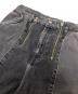 中古・古着 jieda (ジエダ) Switching Zip Denim Pants グレー サイズ:2：10000円
