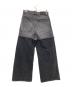 jieda (ジエダ) 2Tone Baggy Denim Pants ブラック サイズ:2：10000円