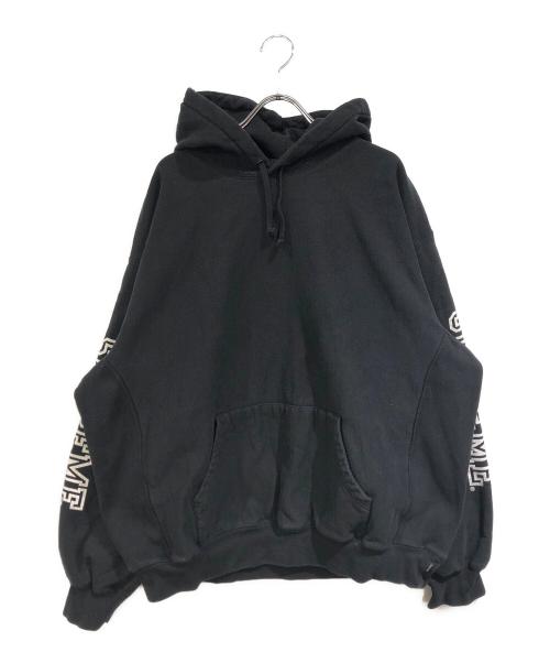 SUPREME（シュプリーム）Supreme (シュプリーム) Collegiate Sleeve Hooded Sweatshirt ブラック サイズ:XLの古着・服飾アイテム
