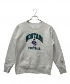 Champion REVERSE WEAVEチャンピオン リバース ウィーブ）の古着「カレッジロゴスウェット」｜ライトグレー