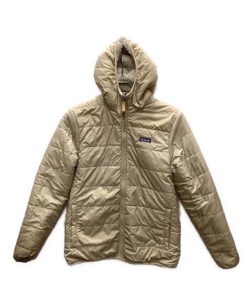 Patagonia（パタゴニア）Patagonia (パタゴニア) キッズ・リバーシブル・レディ・フレディ・フーディ ベージュ サイズ:SIZE XXLの古着・服飾アイテム