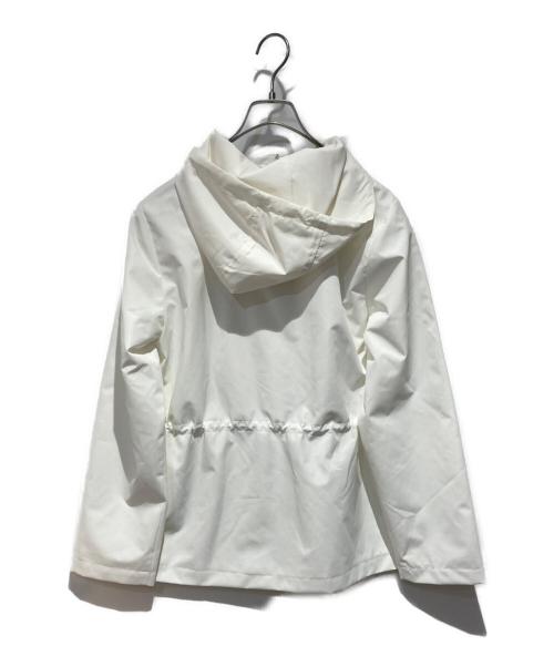 LAUREN RALPH LAUREN（ローレン ラルフ ローレン）LAUREN RALPH LAUREN (ローレンラルフローレン) フルジップ フーデッド ジャケット ホワイト サイズ:Sの古着・服飾アイテム