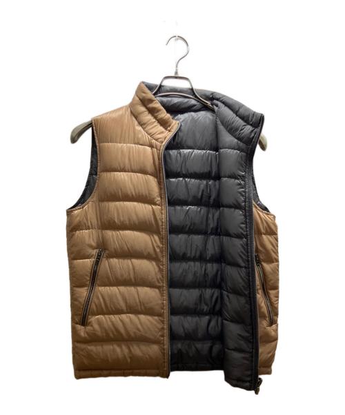 HERNO（ヘルノ）HERNO (ヘルノ) リバーシブルダウンベスト ベージュ サイズ:44の古着・服飾アイテム