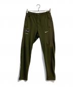 NIKE×F.C.R.B.ナイキ×エフシーレアルブリストル）の古着「DRI-FIT KNIT WARM UP PANTS　823119-390」｜カーキ