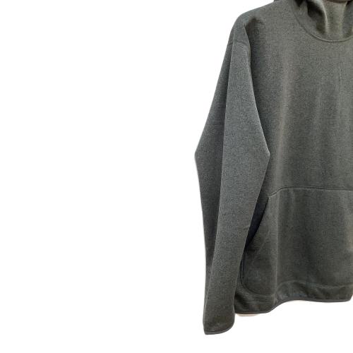 RIDGE MOUNTAIN GEAR（リッジマウンテン ギア）RIDGE MOUNTAIN GEAR (リッジマウンテン ギア) POWER STRETCH PULL HOODIE グレー サイズ:XLの古着・服飾アイテム