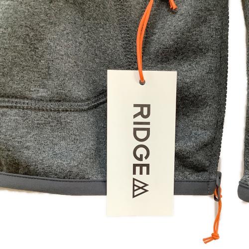 RIDGE MOUNTAIN GEAR（リッジマウンテン ギア）RIDGE MOUNTAIN GEAR (リッジマウンテン ギア) POWER STRETCH PULL HOODIE グレー サイズ:XLの古着・服飾アイテム