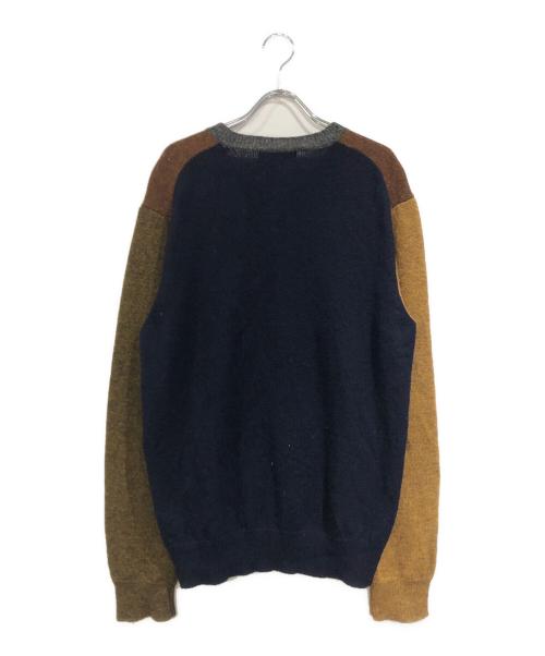 COMME des GARCONS HOMME DEUX（コムデギャルソン オム ドゥ）COMME des GARCONS HOMME DEUX (コムデギャルソン オム ドゥ) Vネックニット マルチカラー サイズ:SIZE Lの古着・服飾アイテム