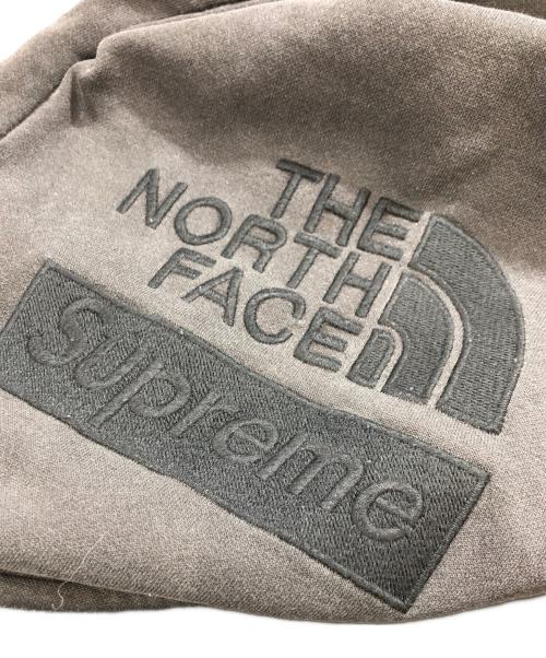 SUPREME（シュプリーム）SUPREME (シュプリーム) THE NORTH FACE (ザ ノース フェイス) Pigment Printed Hooded ブラック サイズ:SIZE Lの古着・服飾アイテム