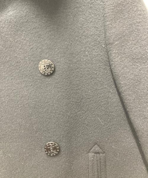 HYKE（ハイク）HYKE (ハイク) ロングピーコート ブラック サイズ:3の古着・服飾アイテム