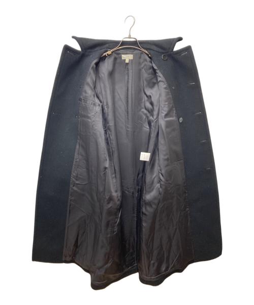 HYKE（ハイク）HYKE (ハイク) ロングピーコート ブラック サイズ:3の古着・服飾アイテム