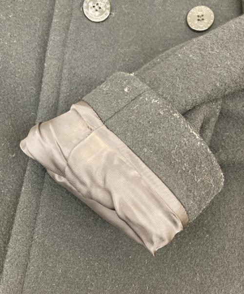 HYKE（ハイク）HYKE (ハイク) ロングピーコート ブラック サイズ:3の古着・服飾アイテム