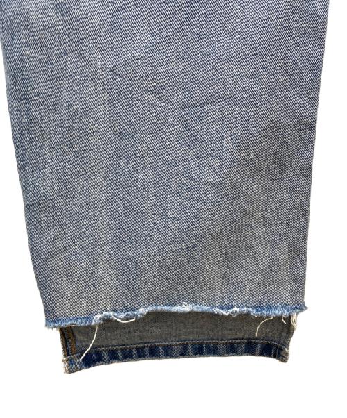 YENN（イエン）YENN (イエン) HIGH RISE TUCK WIDE PANTS インディゴ サイズ:36の古着・服飾アイテム