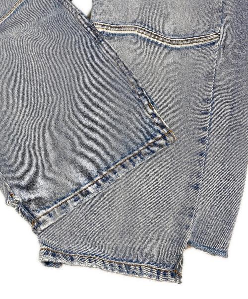 YENN（イエン）YENN (イエン) HIGH RISE TUCK WIDE PANTS インディゴ サイズ:36の古着・服飾アイテム