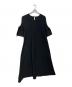 CFCL（シーエフシーエル）の古着「POTTERY SHORT BELL SLEEVE FLARE DRESS　CF009KH063」｜ブラック