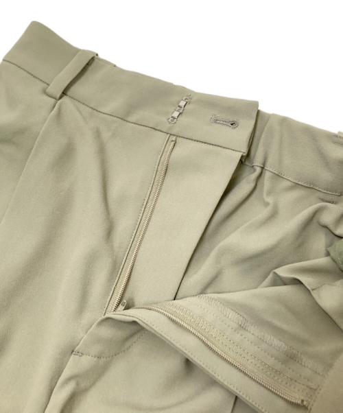 COLLAGE GALLARDAGALANTE（コラージュ ガリャルダガランテ）COLLAGE GALLARDAGALANTE (コラージュ ガリャルダガランテ) ジャージワイドパンツ カーキ 未使用品の古着・服飾アイテム