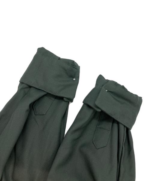 mb（エムビー）mb (エムビー) ハイエンドバンドカラー尾州ウールシャツ グリーン サイズ:Sの古着・服飾アイテム