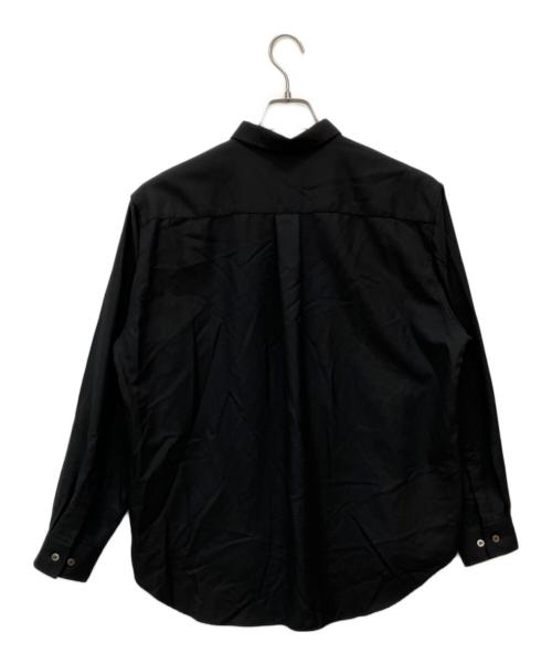 mb（エムビー）mb (エムビー) ハイエンド尾州ウールシャツ ブラック サイズ:Sの古着・服飾アイテム