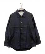 OVERCOATオーバーコート）の古着「ウールジャケット」｜ネイビー