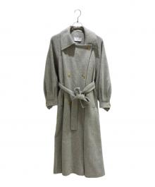 ETRE TOKYO（エトレトウキョウ）の古着「リバートレンチコート 1222400047」｜グレー