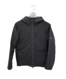 MAMMUT（マムート）の古着「Rime IN Flex Hooded Jacket AF」｜ブラック
