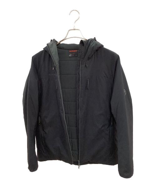 MAMMUT（マムート）MAMMUT (マムート) Rime IN Flex Hooded Jacket AF ブラック サイズ:Mの古着・服飾アイテム