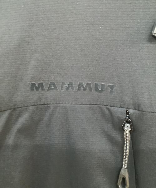 MAMMUT（マムート）MAMMUT (マムート) Rime IN Flex Hooded Jacket AF ブラック サイズ:Mの古着・服飾アイテム