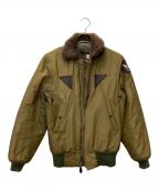 SPIEWAKスピワック）の古着「B15-A FLIGHT JACKET」｜カーキ