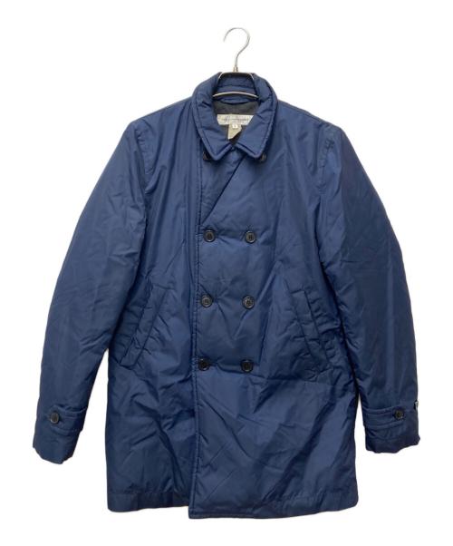 COMME des GARCONS SHIRT（コムデギャルソンシャツ）COMME des GARCONS SHIRT (コムデギャルソンシャツ) 中綿Pコート ネイビー サイズ:Sの古着・服飾アイテム