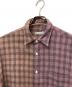 COMME des GARCONS HOMME (コムデギャルソン オム) チェックシャツ ブラウン サイズ:不明：12000円