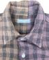 中古・古着 COMME des GARCONS HOMME (コムデギャルソン オム) チェックシャツ ブラウン サイズ:不明：12000円