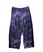 Needlesニードルズ）の古着「H.D. TRACK PANTS TIE-DYE」｜パープル