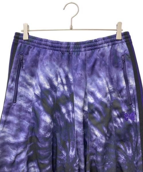 Needles（ニードルズ）Needles (ニードルズ) H.D. TRACK PANTS TIE-DYE パープル サイズ:Sの古着・服飾アイテム