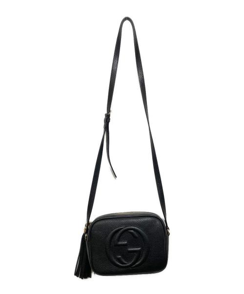 GUCCI（グッチ）GUCCI (グッチ) ショルダーバッグ ブラックの古着・服飾アイテム