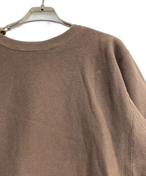 Champion REVERSE WEAVE（チャンピオン リバース ウィーブ）Champion REVERSE WEAVE (チャンピオン リバース ウィーブ) クルーネックスウェット　C3-A022 ブラウン サイズ:Lの古着・服飾アイテム