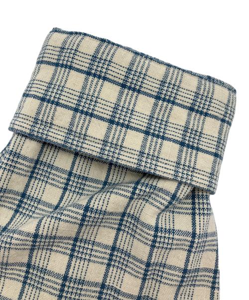 RRL（ダブルアールエル）RRL (ダブルアールエル) ALASKA PLAID WORKSHIRT ホワイト サイズ:Mの古着・服飾アイテム