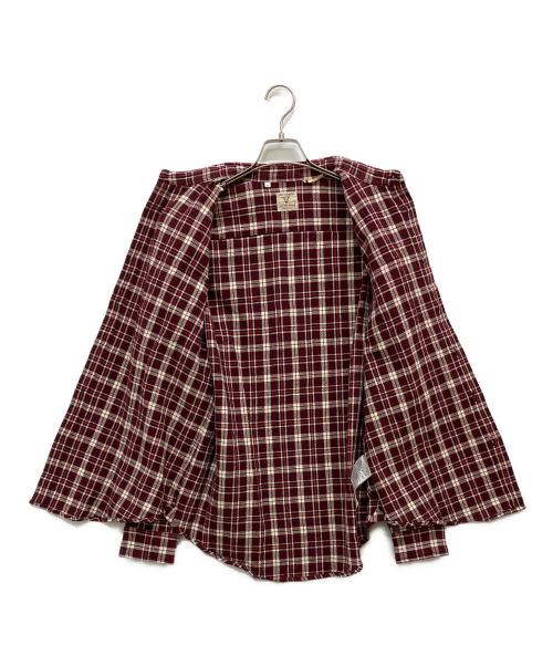 LEVI'S VINTAGE CLOTHING（リーバイス ビンテージ クロージング）LEVI'S VINTAGE CLOTHING (リーバイス ビンテージ クロージング) CHICAGO SHORT HORN SHIRT ボルドー サイズ:Mの古着・服飾アイテム