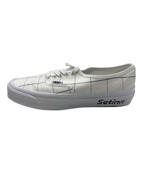VANS（ヴァンズ）VANS (ヴァンズ) Setinn (セットイン) Lx Authentic 44 ホワイト サイズ:25.5㎝の古着・服飾アイテム