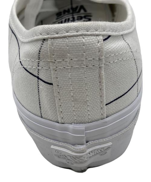 VANS（ヴァンズ）VANS (ヴァンズ) Setinn (セットイン) Lx Authentic 44 ホワイト サイズ:25.5㎝の古着・服飾アイテム