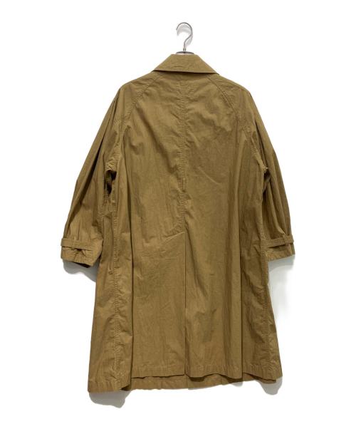 BEAMS BOY（ビームスボーイ）BEAMS BOY (ビームスボーイ) コットン ナイロン ミリタリー ステンカラー コート　25AW カーキ サイズ:Freeの古着・服飾アイテム