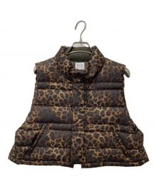 RHODOLIRION（ロドリリオン）の古着「Short Down Vest」｜ブラウン