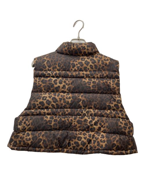 RHODOLIRION（ロドリリオン）RHODOLIRION (ロドリリオン) Short Down Vest ブラウン サイズ:Sの古着・服飾アイテム