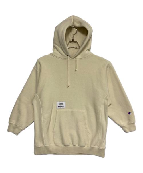 WTAPS（ダブルタップス）WTAPS (ダブルタップス) Champion (チャンピオン) ACADEMY HOODED ベージュ サイズ:Sの古着・服飾アイテム