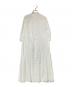 BALLSEY（ボールジィ）の古着「スパンブロード バックプリーツシャツワンピース」｜ホワイト