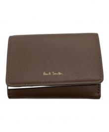 PAUL SMITH（ポールスミス）の古着「3つ折り財布」｜ブラウン