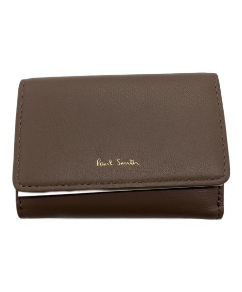 PAUL SMITH（ポールスミス）Paul Smith (ポールスミス) 3つ折り財布 ブラウン サイズ:-の古着・服飾アイテム